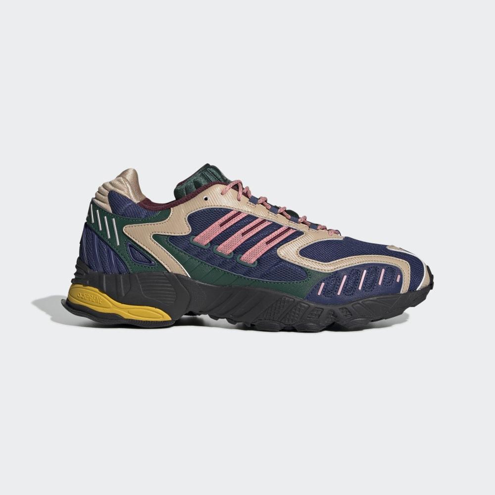 Adidas Men's Torsion TRDC Originals Shoes Indigo/Pink/Green Ireland EF4806